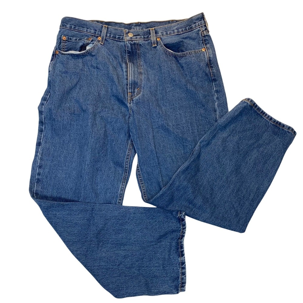 Levi's‎ 550 Relaxed Fit Jeans Mens 38x30 Blue Denim Red Tab 00550-4891